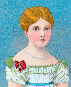 Genç Kraliçe Victoria, ardından Kent Prensesi Alexandrina Victoria, c1829 c1902 by Unbekannt
