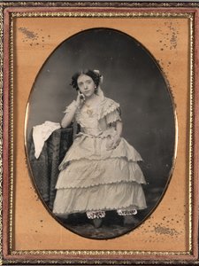 Çiçek Açan Genç Kadın, c. 1855. by Unbekannt