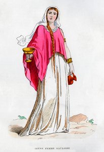 Genç kadın Galyalı, 1882-1884 by Unbekannt