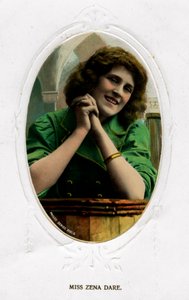 Zena Dare 1887-1975, İngiliz aktris, 20. yüzyılın başlarında by Unbekannt