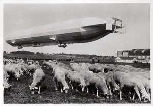 Zeppelin LZ8 Deutschland II, Schwaben, Almanya, 1911 1933 by Unbekannt