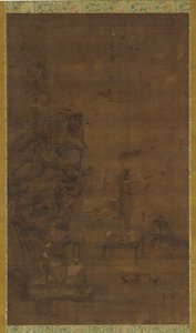 Zhong Kui Beş Zararlıyı Evcilleştiriyor, 16-17. yüzyıl. by Unbekannt