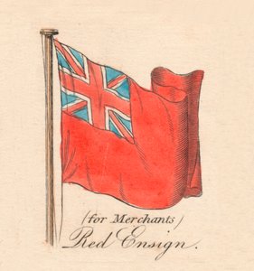 Tüccarlar için Red Ensign, 1838 by Unbekannt