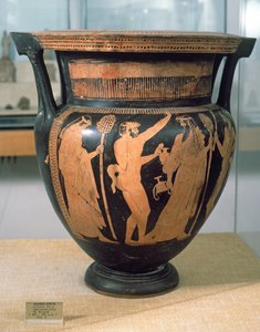 Siyah figürlü krater, Centaurların Ressamı tarafından, MÖ 480-470 dolayları by Unbekannt Unbekannt