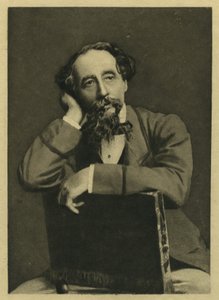Charles Dickens, fotoğraf üstüne portre Herbert Watkins (d.1828) (mezzotint) by Unbekannt Unbekannt