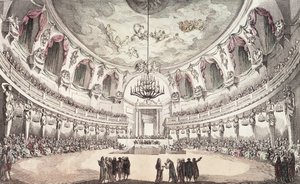 Venedik Konser Salonu, 18. yüzyıl by Unbekannt Unbekannt