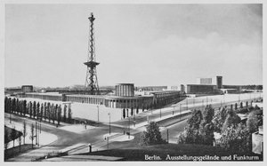 Sergi Salonları ve Yayın Kulesi, Charlottenburg, Berlin, c.1930 by Unbekannt Unbekannt