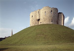 Cliffords Tower, York, Kuzey Yorkshire