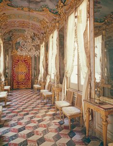 Lorenzo de Ferrari, Palazzo Spinola, Cenova, İtalya tarafından fresklerle Aynalar Galerisi by Unbekannt Unbekannt