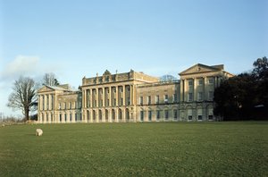 Heveningham Hall, Dış cepheden görünüm, yaklaşık 1778