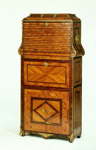 Louis XV kaplamalı sekreter kartoncu c.1740 by Unbekannt Unbekannt