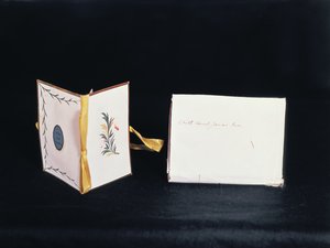 18. yüzyılın sonlarında Jane Austen tarafından yapılan iğne çantası