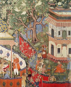 Rustam discovers the girl who has betrayed his love to Mihr Afruz, from the 