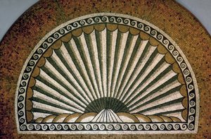 Kabuk mozaiği, Insula II Binası I 130-150 AD by Unbekannt Unbekannt