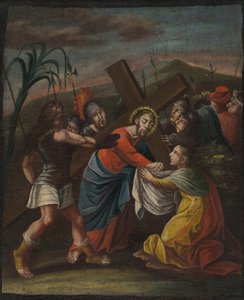 Sv. Veronika (Haç İstasyonlarının 6. durağı) by Unbekannt Unbekannt