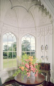 Çizim Odası, Arbury Salonu, Arbury, Warwickshire by Unbekannt Unbekannt