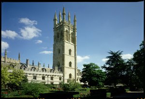 Büyük Kule, Magdalen Koleji, Oxford, 1492-1509 arası by Unbekannt Unbekannt