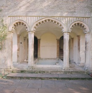 Hamamın dış görünümü, Corsham Court, Wiltshire by Unbekannt Unbekannt