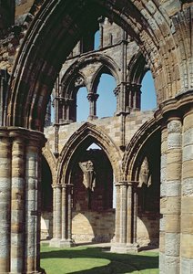Whitby Manastırı, Yorkshire by Unbekannt Unbekannt