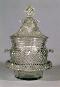 Şarap soğutucu, c.1815-20 (kesilmiş cam)