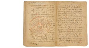 Gizli Bilimler, Memluk Mısır veya Suriye Üzerine Bir İncelemeler Koleksiyonu, H. 2 Ramazan 717 / Kasım 1317-18 MS (kağıt üzerine siyah ve kırmızı mürekkep) by Unbekannt
