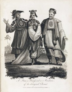 Çinlilerin Bir Prensi, Bir Prensesi ve Bir Mandarini by Unbekannt