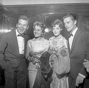 Oyuncular Renato Salvatori, Annie Girardot, Romy Schneider ve Alain Delon 21. Venedik Film Festivali