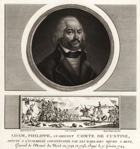 Adam Philippe, Comte de Custine, Fransız Devrimci generali, 1793