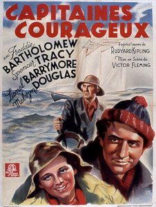 VictorFleming tarafından Freddie Bartholomew (çocuk) Spencer Tracy ve Lionel Douglas 1937 (Rudyard Kipling