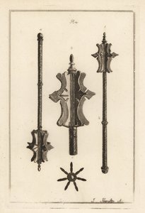 Gustavus Brander koleksiyonundaki antik demir topuz by Unbekannt