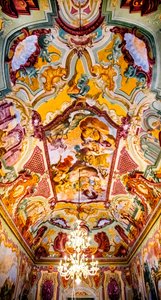 Domenico Carella'nın freskleriyle Arcadia Odası, Palazzo Ducale, Martina Franca, Apulia, Martina Franca, Apulia, İtalya, Avrupa (fotoğraf) by Unbekannter Künstler