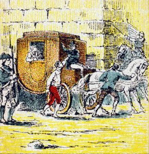 Louis XVI ve kaçan ailesinin 21 Haziran 1791