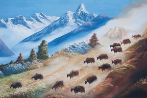 Sanat; Ama Dablam Dağı