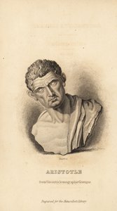 Aristoteles, Yunan filozof ve doğa bilimci, MÖ 384-322 by Unbekannt