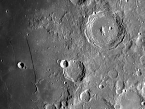 Arzachel ve Rupus Recta kraterleri by Unbekannt