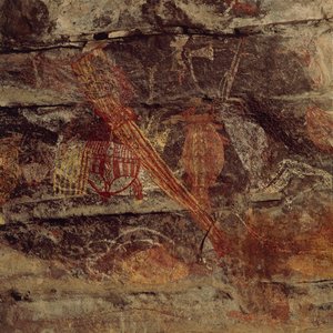 Avustralya, Kuzey Bölgesi, Arnhem Ülkesi, Kakadu Ulusal Parkı, Obiri Kayası, Aborijin kaya resimleri by Benjamin Baud