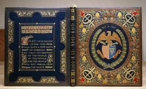 "Gettysburg Konuşması ve İkinci Açılış Konuşması, 1928" kitabının ciltlenmesi by Unbekannt