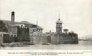 Bombay Kalesi tarihi anıtı, 1900