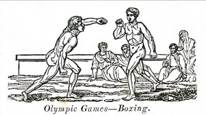 Antik Olimpiyat Oyunlarında Boksörler by Unbekannt
