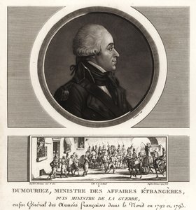 Charles-Francois du Perier Dumouriez, Fransız Devrim Savaşları sırasında Fransız general by Unbekannt