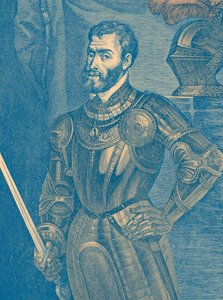 Charles V (1500-58) (gravür)