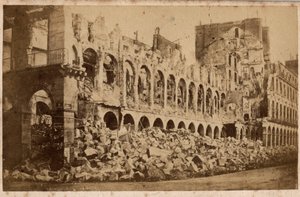Paris Komünü (1871): Mayıs 1871 yangınından sonra Maliye Bakanlığı
