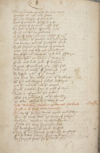 Chronicle Andrew of Wyntoun, Fol 319 verso, detay, c.1550 (kağıt üzerine mürekkep) by Unbekannt