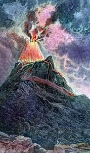 Ekvador'daki Cotopaxi yanardağı by Unbekannter Künstler