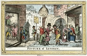 Cruikshank - Londra Resmi by Unbekannter Künstler