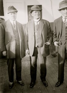 Delgado ve Jose Victoriano Huerta (fotoğraf) by Hippolyte Lalaise Devéria