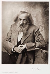 Dmitry Ivanovich Mendeleyev, Rus kimyager, c 1905 by Unbekannt
