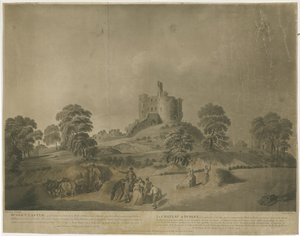 Dudley Kalesi: - Kale: kazınmış açıklama ile aquatint, nd [c 1793] by Unbekannt