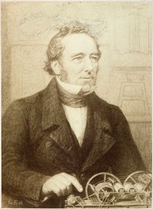 Edward Cowper, İngiliz mucit, 1830 dolayları by Unbekannt