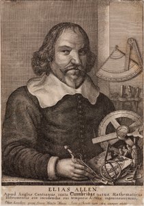 Elias Allen, matematikçi ve enstrüman yapımcısı, c 1630 by Unbekannt